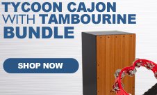Tycoon Cajon with Tamborine Bundle - Shop Now